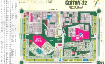 Layout Plan of Sector 22